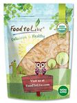 Organic Toasted Coconut Chips, 2 Pounds – Non-GMO, Desiccated Coconut Flakes, Unsweetened, Unsulfured, Vegan, Bulk. High in Fiber. Great Snack. Perfect for Baked Goods, Granola