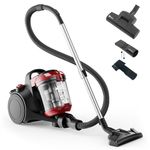 Akitas C10T Turbo Pet Hair Bagless Vacuum Cleaner Cylinder 900W Cat And Dog With German Wessel Werk Large 28cm Width Spinning Brush Head