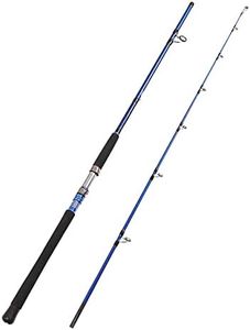 Fiblink 2-Piece Saltwater Spinning Fishing Rod Offshore Graphite Portable Fishing Rod (7 Feet) (7' Medium Heavy)