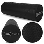 Everlast FIT 18-Inch Premium EVA Foam Roller - Enhance Posture & Relieve Muscle Tension, Ultimate Home Gym Accessory for Neck & Leg Massage, Pilates, Yoga, & Relaxation, Warm-Up & Recovery Tool