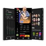 YFFIZQ 144GB Android9.0 MP3 Player with Bluetooth and WiFi,4.3"1080P Full Touch Screen MP4 Player with Spotify,Portable HIFI Sound MP3 Player with speaker,Support Online Streaming Music & Download APP