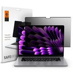 Spigen 1 Pack Privacy Filter Screen Protector [SafeView] for MacBook Air 15 inch (M3 2024/M2 2023)