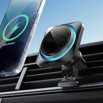 ESR for 15W MagSafe Car Mount Charger CryoBoost, Phone Cooling MagSafe Car Charger, Air Vent/Dashboard Magnetic Phone Holder for iPhone 17e Air 17 Pro Max 16 15 to 12, Galaxy S25/S26 Series, Pixel 10