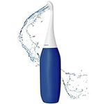 The Original HAPPYPO Butt Shower (Color: Dark Blue) l Portable Bidet with Travel Bag l Known from German Shark Tank l The Easy-Bidet 2.0 Replaces Wet Wipes l Portable Bidet for Travel