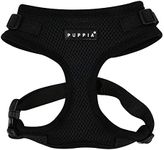 Puppia PAJA-AC617-BK-XL Ritefit Dog Harness, Black X-Large