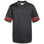 Pullonsy Black Football Jersey for 