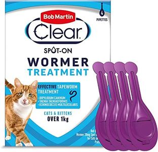 Bob Martin Spot on Cat & Kitten Dewormer 4 Tube Multi Pack De Wormer