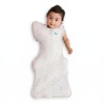 Love To Dream™ Swaddle UP™ Transition Bag, Large 8.5–11 kg – You Are My White | Snug Fit with Zip-Off Wings | 0.2 TOG Ideal for Spring & Summer (24–27°C) | Machine Washable Cotton & Double Zip