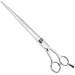 LILYS PET HIGH-END SERIES 7" or 8" or 9" or 10" Japanese 440C Stainless steel Professional Pet Grooming Cutting Scissors With Beautiful Blue Screw (10")