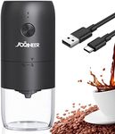 Portable Electric Burr Coffee Grinder,Automatic Mini Coffee Bean Mill with Adjustable Coarseness 1800mAh Chargeable for Camping Travel Outdoor Indoor
