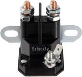 Saiyugty 030817 832-1211-210 8321211210 Lawn Mower Starter Solenoid Compatible for Trombetta Hustler Zero Turn Lawn Mower, Replacement Starter Solenoid Relay Part, DC 12V