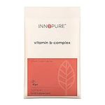 INNOPURE Vitamin B Complex Tablets (No Artificial Fillers) 100% NRV of All 8 B Vitamins B1, B2, B3 (Niacin) B5, B6, B12, Biotin & Folic Acid (120 Tablets) UK Made