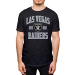 Hybrid Sports - NFL Established - Officially Licensed Adult Short Sleeve Fan Tee for Men and Women -Team Colors, Las Vegas Raiders - Black, Small