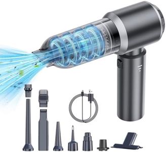 GRANDx Handheld Vacuum Cleaner Cordless, 15000Pa Powerful Suction, Portable and Lightweight Car Vacuum Cleaner, Wireless Car Cleaner Used for Pet Hair, Car, Home, Office, Kitchen, Stairs