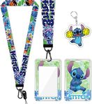 Neck Lanyard with ID Badge Holder f