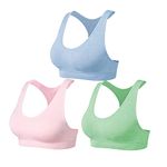 SEGRILA Women’s Sports Bras Multipack Workout Bras Padded Racerback Yoga Bras