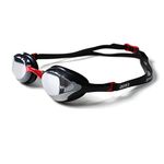 ZONE3 Volare Streamline Racing Swim Goggles (Mirror Lens - Black/Red)