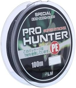 Pro Hunter Fishing Line Super Strong 0.20MM 28LB(15.7KG) 100M PE 4 Strands Braided Fishing Line Angling Accessory, Durable Fishing Wire