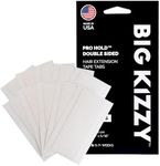 Big Kizzy Pro Hold Double Sided Replacement Tape Tabs for Hair Extensions - Strong Flexible Hold and Damage Free Tape in Hair Extension Tape- 5-7+ weeks of wear - 120 Tabs