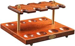 Wooden Tobacco Pipe Display Stand f