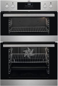 AEG Double Oven, 61L Stainless Steel – 6000 Series