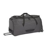 High Sierra Forester Wheeled Duffel, Black Heather, 34", Forester 34-inch Wheeled Duffel