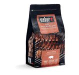 Weber Pork Smoking Blend Wood Chips | Hardwood Cooking Pellets | 0.7 kg | BBQ Smoker Wood Chips | Barbeque & Smoker Fuel | Alternative to Briquettes, 100% Natural Wood Chunks for Smoking (17664)