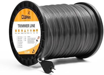 Cluparis Heavy-Duty Professional Magnum Trimmer Line Round .095in-2.4mm-1430 Foot Spool Trimmer Line (5LB)