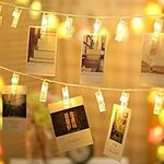 20 LED Photos Clips String Lights W
