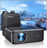【Auto Focus & Keystone】Projector, 36000 Lumen WiFi 6 Bluetooth Full HD 1080P Portable Projector Supported 4K, 4D/4P Keystone 50% Zoom 300"Display Home Cinema Projectors for Smartphone/TV Stick/PPT/PS5
