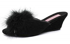 Dunlop Womens Marilyn Wedge Heel Slipper Mules (7 UK)