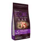 Wellness CORE Puppy Original, Dry Puppy Food, Dry Puppy Food for Small & Medium Sized Puppies, Grain Free, High Meat Content, Turkey & Chicken, 1.5 kg