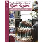 Leisure Arts Ripple Afghans The Best of Mary Maxim Book