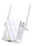 TP-Link N300 Universal Range Extender, Broadband/Wi-Fi Extender, Wi-Fi Booster/Hotspot with 1 Ethernet Port and 2 External Antennas, Plug and Play, Built-in Access Point Mode, UK Plug (TL-WA855RE)