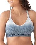 Kindred Bravely Sublime Support Low Impact Nursing & Maternity Sports Bra (Ombre Storm, Large)