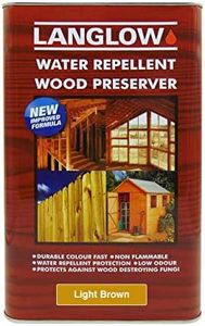 Palace 1111900 Langlow Wood Preserver, Light Brown, 5 Litre