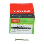 TIMCO Classic Decking Screws - 4.5 x 50 - Exterior - Green - Box of 200