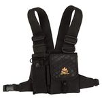 SetWear Radio Chest Pack (9x8.5") - Black