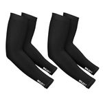 Boldfit Arm Sleeves for Men & Women UV & Sun Protection Hand Cover Sleeves for Boys & Girls for Running, Bike Riding & Outdoor Use – 1 Pair Large Pack of 2