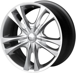 Sacchi S62 262 Hypersilver Wheel with Machined Face (16x7")