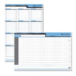 Day-timer Reversible Dry Erase Flexible Undated Planner, 1 Year Bilingual, 24 X 36 Inch (3413859739)