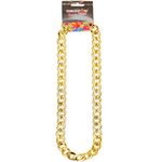 Gold Gangster Chain Chav Necklace Hip Hop Rapper Jewellery Pimp Fancy Dress Accessory Chunky Gold Chain Chavs