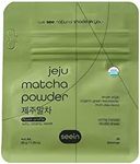 SEEIN Organic Matcha Green Tea Powder from Jeju Korea (Packaging may vary) Premium First Harvest Ceremonial Grade 32g - USDA Certified…Smoothie Baking Iced Tea - USDA Non-GMO Vegan Halal