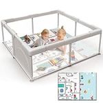 Baby Playpen with Mat Small Playpen