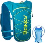 TRIWONDER Hydration Pack Hiking Backpack Water Bag Running Vest Hydro Daypack for Outdoor Cycling Festival Raves Climbing (Blue - with 1.5L Water Bladder)