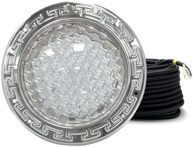 Replacement for Pentair IntelliBrite 5G Color LED Pool Light, for Inground Pool -10 Inch Underwater Light Fixture, AC120V with 100ft Cord - Swimming Pool Light Fixture, Lifetime Replacement Program