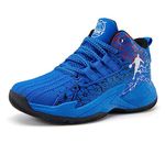 CZHIHANEG Boys' Basketball Shoes Basketball Shoes Basketball shoes for Children Sports shoeswith Velcro fastening Sports Shoes