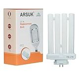 ARSUK Natural Light 27 Watt Tube Replacement Bulb 4 Pin GX10Q-4 (6500k) Daylight Reading Study Desk Lamps Lights