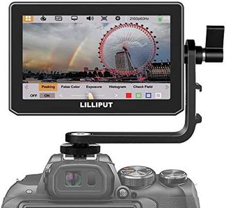 Keenous Lilliput T5 5 Inch Touch Screen IPS Full HD 1920x1200 4K HDMI 60Hz On-Camera Video Field Monitor for BMPCC DSLR Camera (T5 5 Inch HDMI)