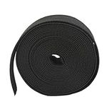 Fiberglass Heat Shield Sleeve, 6.29in Black Heat Wrap Shield Sleeve, 1100℃ Maximum Temperature Free Shear Heat Shield Sleeve, for Automotive Oil Pipe and Cable (3 Meter / 10ft)